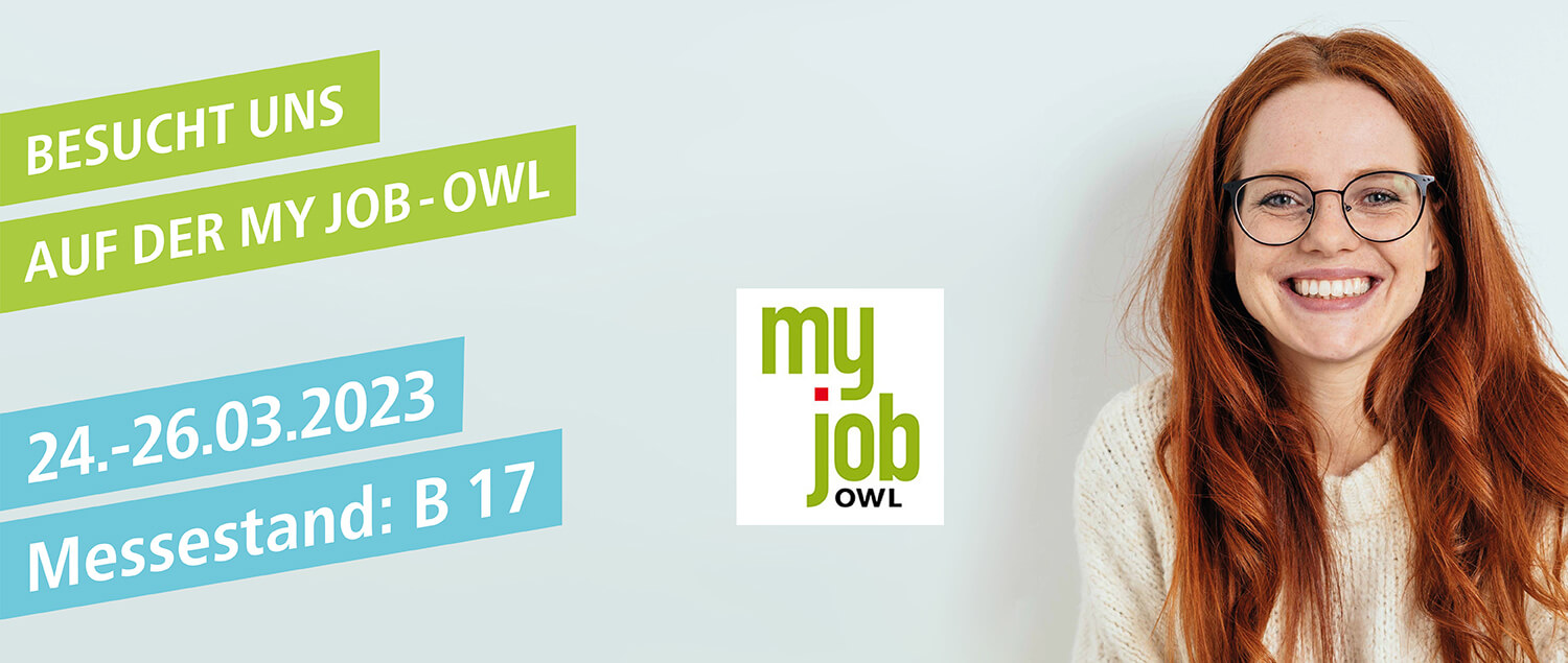 Wir sind auf der myJob OWL 2023.